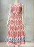 Summer Classic Print Sleeveless Maxi Dress